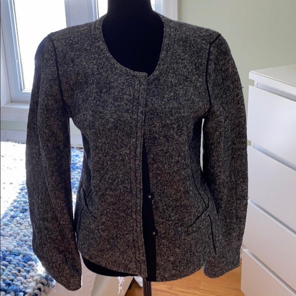 Loft Boucle Jacket-size 8 - Picture 1 of 4
